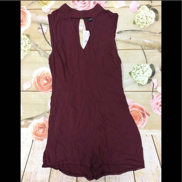 Kendall & Kylie choker neck romper S - Picture 3 of 7